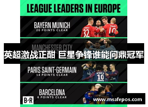 英超激战正酣 巨星争锋谁能问鼎冠军